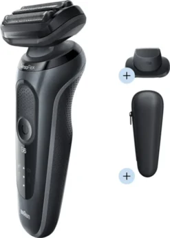Braun Series 6 60-N1200s Herrenrasierer Wet&Dry 50min Laufzeit Reise-Etui Grau -Körperpflege Store 8c1b31f80df5c0e1aacc97f906a14b52