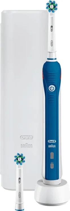 Oral-B Pro Expert+ Slim Zahnbürste (Andruck-Kontrolle, Timer, Reise-Etui, Cross-Action) -Körperpflege Store 8fcae75321ad2d618ad13d4acdce301a