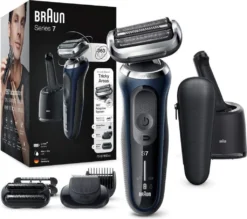 Braun Series 7 70-B7850cc Rasierer Herren, Elektrorasierer Mit 360° Anpassung, Barttrimmer, 3-Tage-Bart-Trimmer, Reinigungsstation, AutoSense, Wet&Dry, 50 Min. Laufzeit, EasyClick Funktion, Blau 13 Braun Series 7 70-B7850cc Rasierer Herren, Elektrorasierer Mit 360° Anpassung, Barttrimmer, 3-Tage-Bart-Trimmer, Reinigungsstation, AutoSense, Wet&Dry, 50 Min. Laufzeit, EasyClick Funktion, Blau -Körperpflege Store 90a617092e09fc8cd5b4391d292e8798