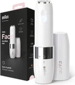 Braun Face Mini Hair Remover FS1000 Mini-Haarentferner Reinigung Smartlight -Körperpflege Store 90f4dac1c579acc54b120a509cefdd47