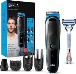 Braun MGK 3242 MultiGroomingKit Bartschneider Schwarz/blau -Körperpflege Store 91aa0327cdf514ca22b638bceed78503