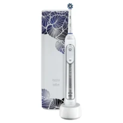 Oral-B Genius 8500 Elektrische Zahnbürste Silber
