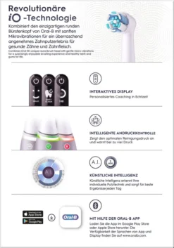 Oral-B IO Series 6 + Reiseetui Grey Opal -Körperpflege Store 9399f6c8e95c25604ce27b5dd60e217f
