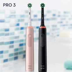 Oral-B Pro 3 3900 Geschenk-Edition - Elektrische Zahnbürste - Rosa/schwarz -Körperpflege Store 96f90e4c6a7deb98b1317623dab555ab