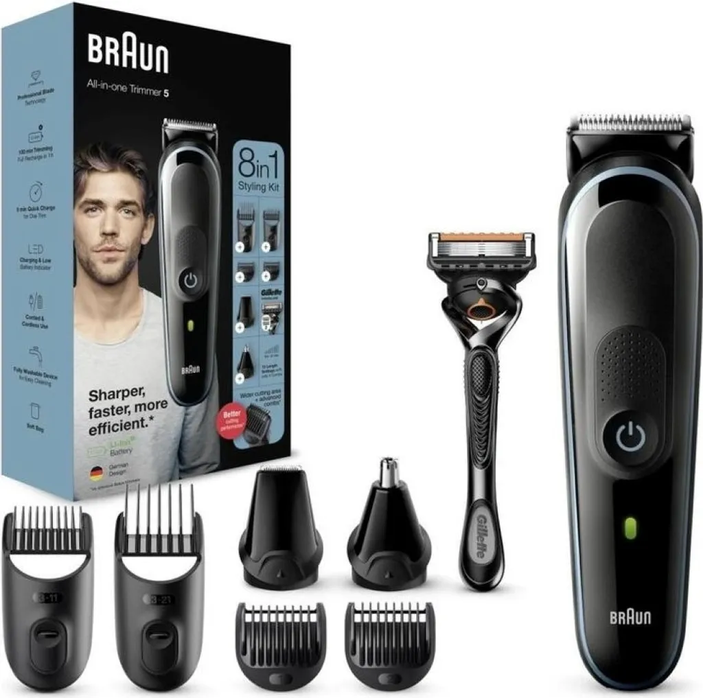 Braun MultiGroomingKit MGK5365 + Organizer + Nasentrimmer 3 Braun MultiGroomingKit MGK5365 + Organizer + Nasentrimmer