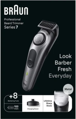 Braun BT7420 BeardTrimmer - Bartschneider - Grau -Körperpflege Store 9a5b8126fcbad3ef562af11dafb263c7