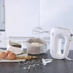 Braun Handmixer Multimix 1 HM1010WH, 400 Watt, Besonders Leise, Weiß, Mit EasyClick -Körperpflege Store 9aaf14672b53a6b35f6253292734ba0b38f8aacf handmixer braun multimix 1 hm1010wh