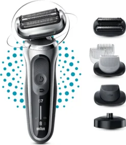 Braun Series 7 71-S4862cs Elektrorasierer Mit 3 EasyClick-Aufsätzen, Ladestation, Silber 10 Braun Series 7 71-S4862cs Elektrorasierer Mit 3 EasyClick-Aufsätzen, Ladestation, Silber -Körperpflege Store 9e7c41a0620cd378c8a7afbf42a5975b