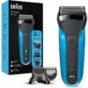Braun Elektrorasierer Series 3 310BT Shave & Style, Für Herren, Wet & Dry, Mit Trimmer, Schwarz/blau -Körperpflege Store 9ec581aeca890a4365bc67ba5287b57ba5a8aac8 elektrorasierer braun series 3 310bt shave und style