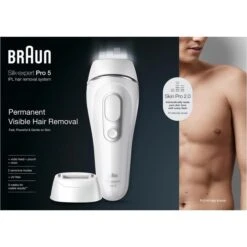 Braun IPL-Haarentfernung Silk-expert Pro 5 PL5145, Mit 2 Aufsätzen, Gillette Rasierer Und Tasche -Körperpflege Store 9ec7a30870fb7521155b3f9639ecb227d02a9828 ipl haarentfernung braun silk expert pro 5 pl5145