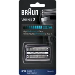 Braun Ersatzscherkopf Kombipack 21B (schwarz)
