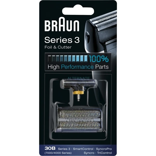 Braun Ersatzscherkopf Kombipack 30B (schwarz) 3 Braun Ersatzscherkopf Kombipack 30B (schwarz)