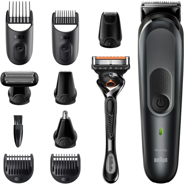 Braun Multi-Grooming-Kit 7 MGK7321, Haarschneider (dunkelsilber/schwarz) 3 Braun Multi-Grooming-Kit 7 MGK7321, Haarschneider (dunkelsilber/schwarz)