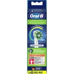 Braun Oral-B CrossAction CleanMaximiser 10er, Aufsteckbürste (weiß)