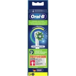 Braun Oral-B CrossAction Mit CleanMaximiser 3er, Aufsteckbürste (weiß)
