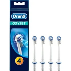 Braun Oral-B Ersatzdüsen OxyJet 4er (weiß)