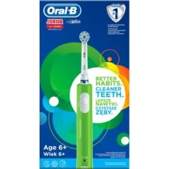 Braun Oral-B Junior, Elektrische Zahnbürste (grün/weiß) 11 Braun Oral-B Junior, Elektrische Zahnbürste (grün/weiß) -Körperpflege Store Braun Oral B Junior Elektrische Zahnb rste@@9iotebk9 2