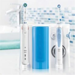 Braun Oral-B Mundpflege-Center OxyJet + Smart 5000 (weiß/hellblau) -Körperpflege Store Braun Oral B Mundpflege Center OxyJet Smart 5000@@9iomeb21 4