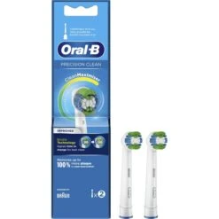 Braun Oral-B Precision Clean CleanMaximiser 2er, Aufsteckbürste (weiß)