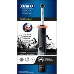 Braun Oral-B Pro 3 3000 PureClean, Elektrische Zahnbürste (schwarz/weiß) -Körperpflege Store Braun Oral B Pro 3 3000 PureClean Elektrische Zahnb rste@@1856372 2