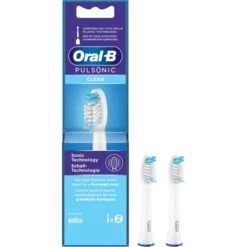 Braun Oral-B Pulsonic Clean 2er, Aufsteckbürste (weiß)
