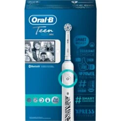 Braun Oral-B Teen, Elektrische Zahnbürste (weiß) -Körperpflege Store Braun Oral B Teen Elektrische Zahnb rste@@9iotebj2 2