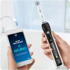 Braun Oral-B Teen, Elektrische Zahnbürste (schwarz/weiß) -Körperpflege Store Braun Oral B Teen Elektrische Zahnb rste@@9iotebl1 7