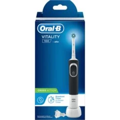 Braun Oral-B Vitality 100 CrossAction, Elektrische Zahnbürste (schwarz/weiß) -Körperpflege Store Braun Oral B Vitality 100 CrossAction Elektrische Zahnb rste@@9iotebk6 2