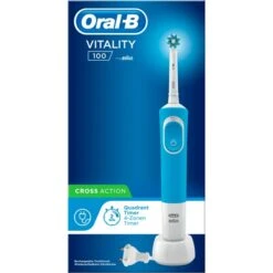 Braun Oral-B Vitality 100 CrossAction, Elektrische Zahnbürste (hellblau/weiß) -Körperpflege Store Braun Oral B Vitality 100 CrossAction Elektrische Zahnb rste@@9iotebk7 2