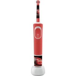 Braun Oral-B Vitality 100 Kids Cars, Elektrische Zahnbürste (rot/weiß)