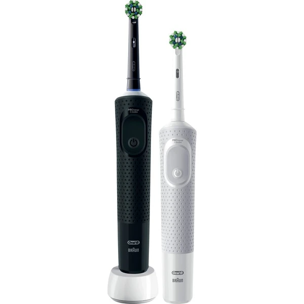 Braun Oral-B Vitality Pro D103 Duo, Elektrische Zahnbürste (schwarz/weiß, Black/White, Inkl. 2. Handstück) 4 Braun Oral-B Vitality Pro D103 Duo, Elektrische Zahnbürste (schwarz/weiß, Black/White, Inkl. 2. Handstück) – Bild 2