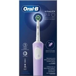 Braun Oral-B Vitality Pro D103, Elektrische Zahnbürste (violett/weiß, Lilac Violet) -Körperpflege Store Braun Oral B Vitality Pro D103 Elektrische Zahnb rste@@1856767 2