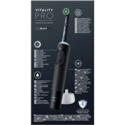 Braun Oral-B Vitality Pro D103, Elektrische Zahnbürste (schwarz, Black) 10 Braun Oral-B Vitality Pro D103, Elektrische Zahnbürste (schwarz, Black) -Körperpflege Store Braun Oral B Vitality Pro D103 Elektrische Zahnb rste@@1856768 3