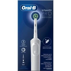 Braun Oral-B Vitality Pro D103, Elektrische Zahnbürste (weiß, White) -Körperpflege Store Braun Oral B Vitality Pro D103 Elektrische Zahnb rste@@1856772 2