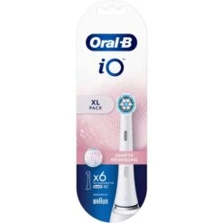 Braun Oral-B IO Sanfte Reinigung 6er, Aufsteckbürste (weiß) -Körperpflege Store Braun Oral B iO Sanfte Reinigung 6er Aufsteckb rste@@1856589 2