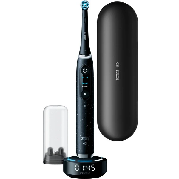 Braun Oral-B IO Series 10, Elektrische Zahnbürste (schwarz, Cosmic Black) 4 Braun Oral-B IO Series 10, Elektrische Zahnbürste (schwarz, Cosmic Black) – Bild 2