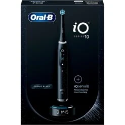 Braun Oral-B IO Series 10, Elektrische Zahnbürste (schwarz, Cosmic Black) 12 Braun Oral-B IO Series 10, Elektrische Zahnbürste (schwarz, Cosmic Black) -Körperpflege Store Braun Oral B iO Series 10 Elektrische Zahnb rste@@1856754 2