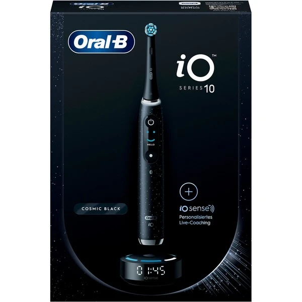 Braun Oral-B IO Series 10, Elektrische Zahnbürste (schwarz, Cosmic Black) 5 Braun Oral-B IO Series 10, Elektrische Zahnbürste (schwarz, Cosmic Black) – Bild 3