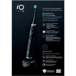 Braun Oral-B IO Series 10, Elektrische Zahnbürste (schwarz, Cosmic Black) 13 Braun Oral-B IO Series 10, Elektrische Zahnbürste (schwarz, Cosmic Black) -Körperpflege Store Braun Oral B iO Series 10 Elektrische Zahnb rste@@1856754 3