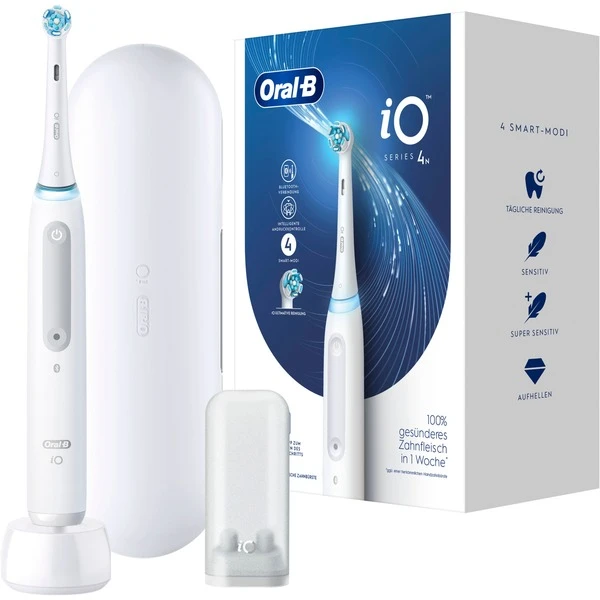 Braun Oral-B IO Series 4, Elektrische Zahnbürste (weiß, Quite White) 3 Braun Oral-B IO Series 4, Elektrische Zahnbürste (weiß, Quite White)