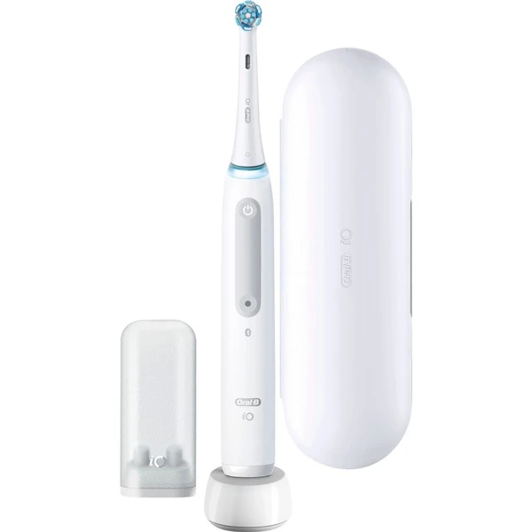 Braun Oral-B IO Series 4, Elektrische Zahnbürste (weiß, Quite White) 4 Braun Oral-B IO Series 4, Elektrische Zahnbürste (weiß, Quite White) – Bild 2