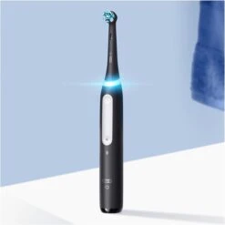 Braun Oral-B IO Series 4, Elektrische Zahnbürste (schwarz, Matt Black) -Körperpflege Store Braun Oral B iO Series 4 Elektrische Zahnb rste@@1856659 4