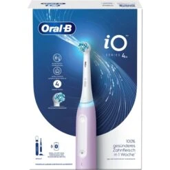 Braun Oral-B IO Series 4, Elektrische Zahnbürste (violett, Lavender) -Körperpflege Store Braun Oral B iO Series 4 Elektrische Zahnb rste@@1856662 2
