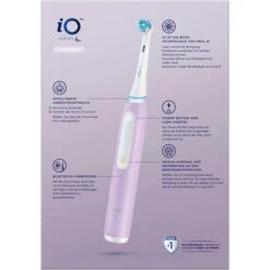 Braun Oral-B IO Series 4, Elektrische Zahnbürste (violett, Lavender) -Körperpflege Store Braun Oral B iO Series 4 Elektrische Zahnb rste@@1856662 3