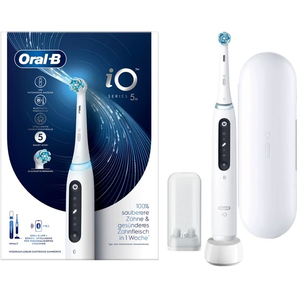 Braun Oral-B IO Series 5, Elektrische Zahnbürste (weiß, Quite White) 3 Braun Oral-B IO Series 5, Elektrische Zahnbürste (weiß, Quite White)