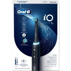 Braun Oral-B IO Series 5, Elektrische Zahnbürste (schwarz, Matt Black) -Körperpflege Store Braun Oral B iO Series 5 Elektrische Zahnb rste@@1856669 2