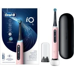 Braun Oral-B IO Series 5, Elektrische Zahnbürste (rosa, Blush Pink)