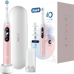 Braun Oral-B IO Series 6, Elektrische Zahnbürste (rosa, Pink Sand)