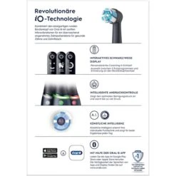 Braun Oral-B IO Series 6 , Elektrische Zahnbürste (schwarz, Black Lava) 13 Braun Oral-B IO Series 6 , Elektrische Zahnbürste (schwarz, Black Lava) -Körperpflege Store Braun Oral B iO Series 6 Elektrische Zahnb rste@@1856679 3