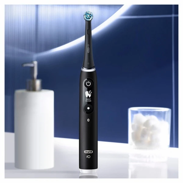 Braun Oral-B IO Series 6 , Elektrische Zahnbürste (schwarz, Black Lava) 9 Braun Oral-B IO Series 6 , Elektrische Zahnbürste (schwarz, Black Lava) – Bild 7